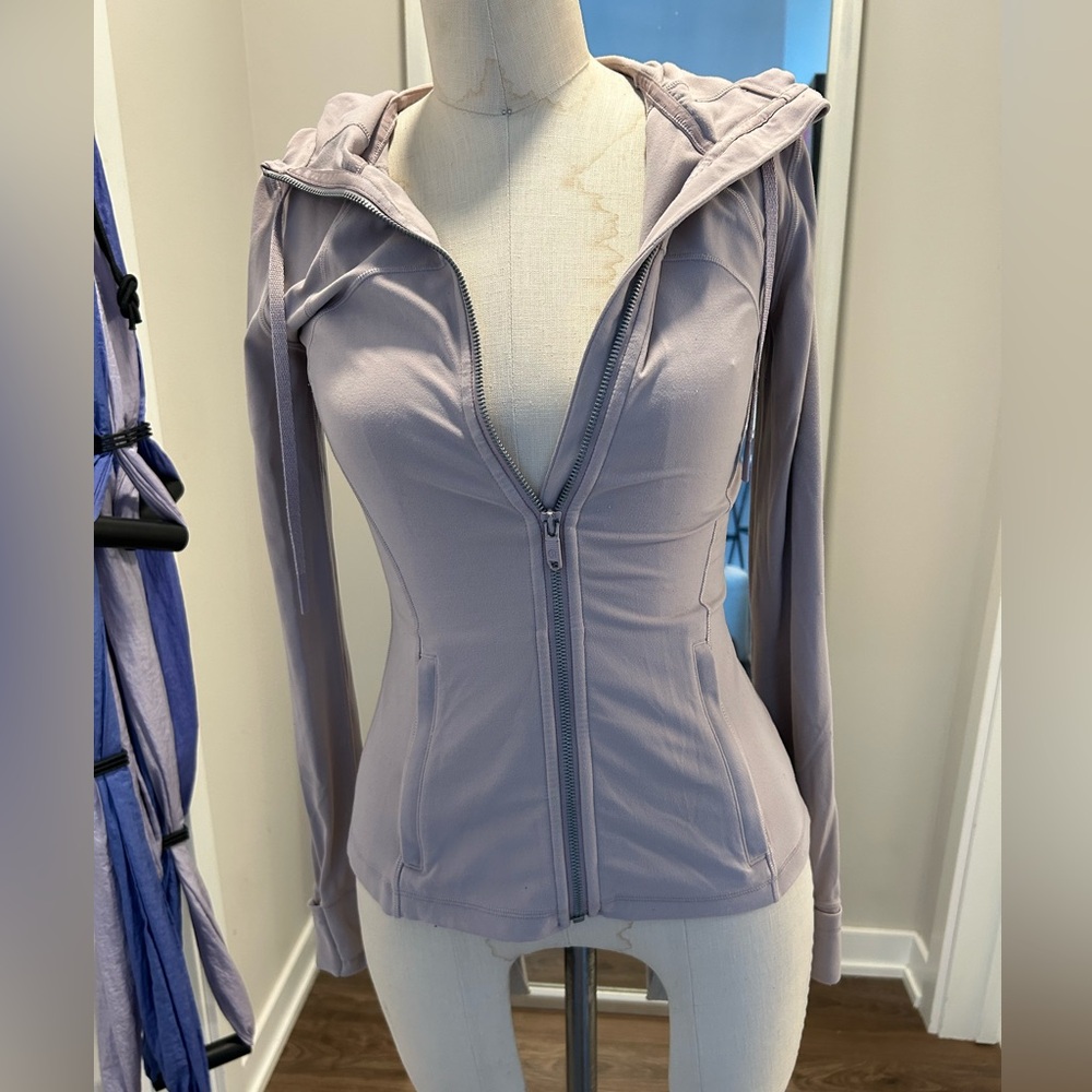Lululemon Athletica Lavender Zip Up Sweatshirt - XS